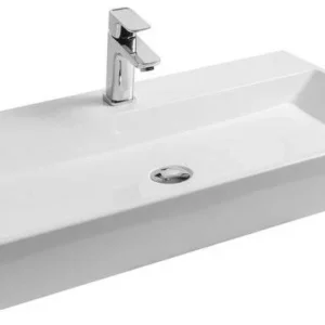 Ravak Natural mosdó 80x45 fehér túlfolyó nélkül ( XJO01280000 )