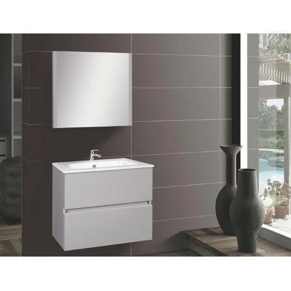 Wellis Elois Grey 80 mosdó, 80x46x1,5/17,3 cm (WB00271)