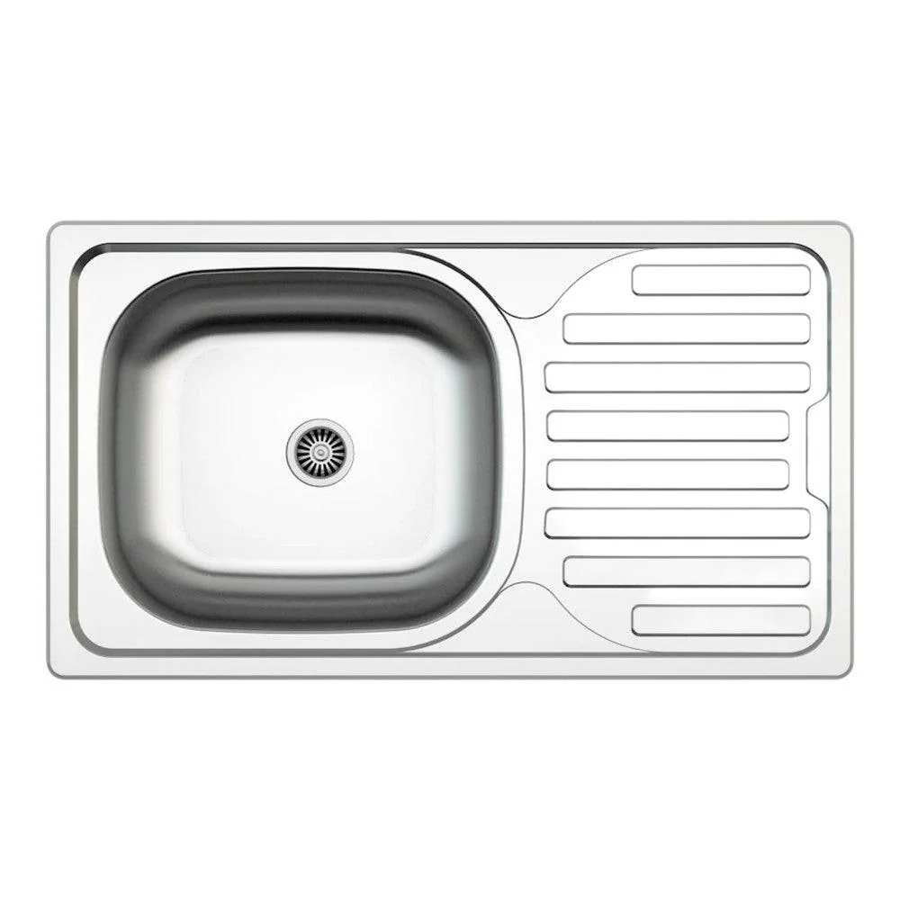 Mofém EVO2 1B1D mosogatótálca, 1 medence, 1 csepptálcás, 760x435mm (760012808)