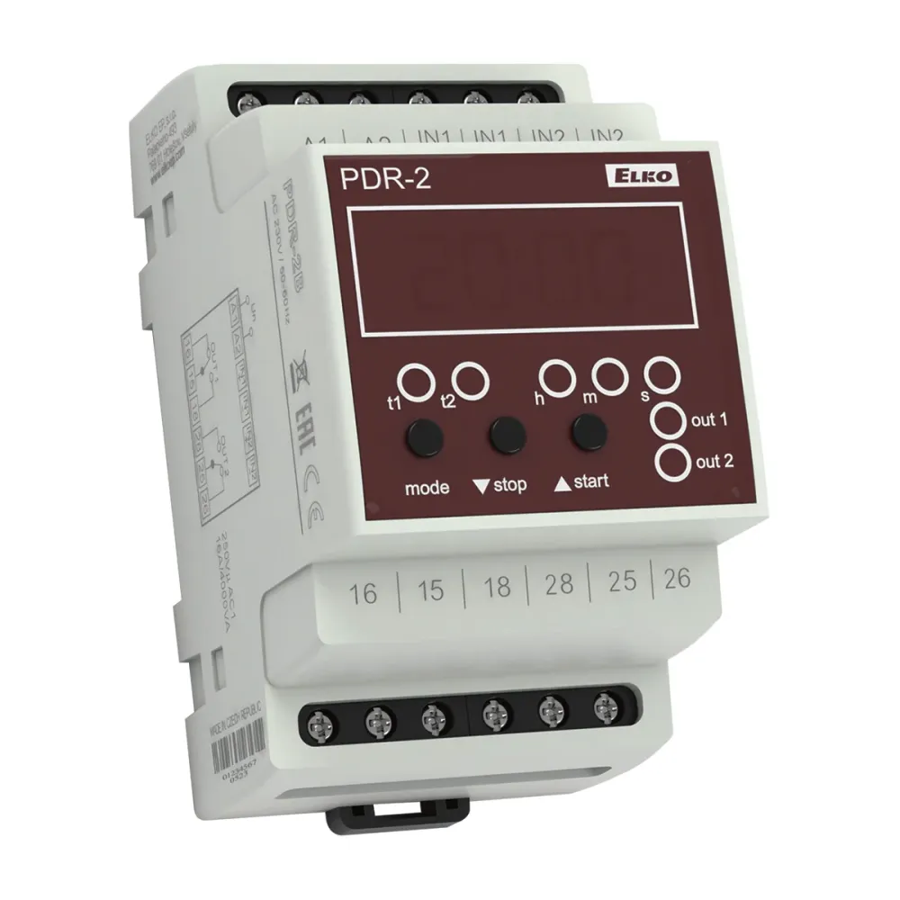 PDR-2B/UNI - Programozható digitális relé