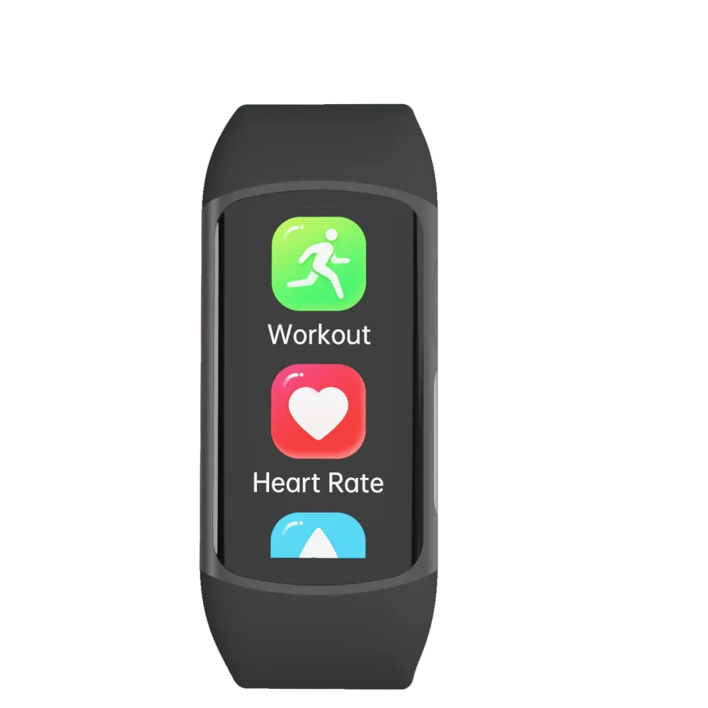 Activa Iris okoskarkötő, fekete, bluetooth, EKG és vércukormérő