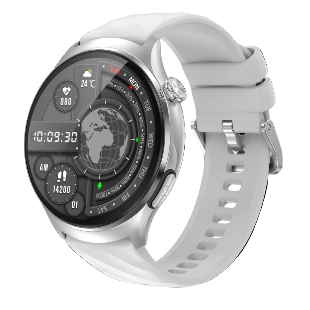 Medex Atlas okosóra, ezüst, bluetooth EKG és vércukormérő