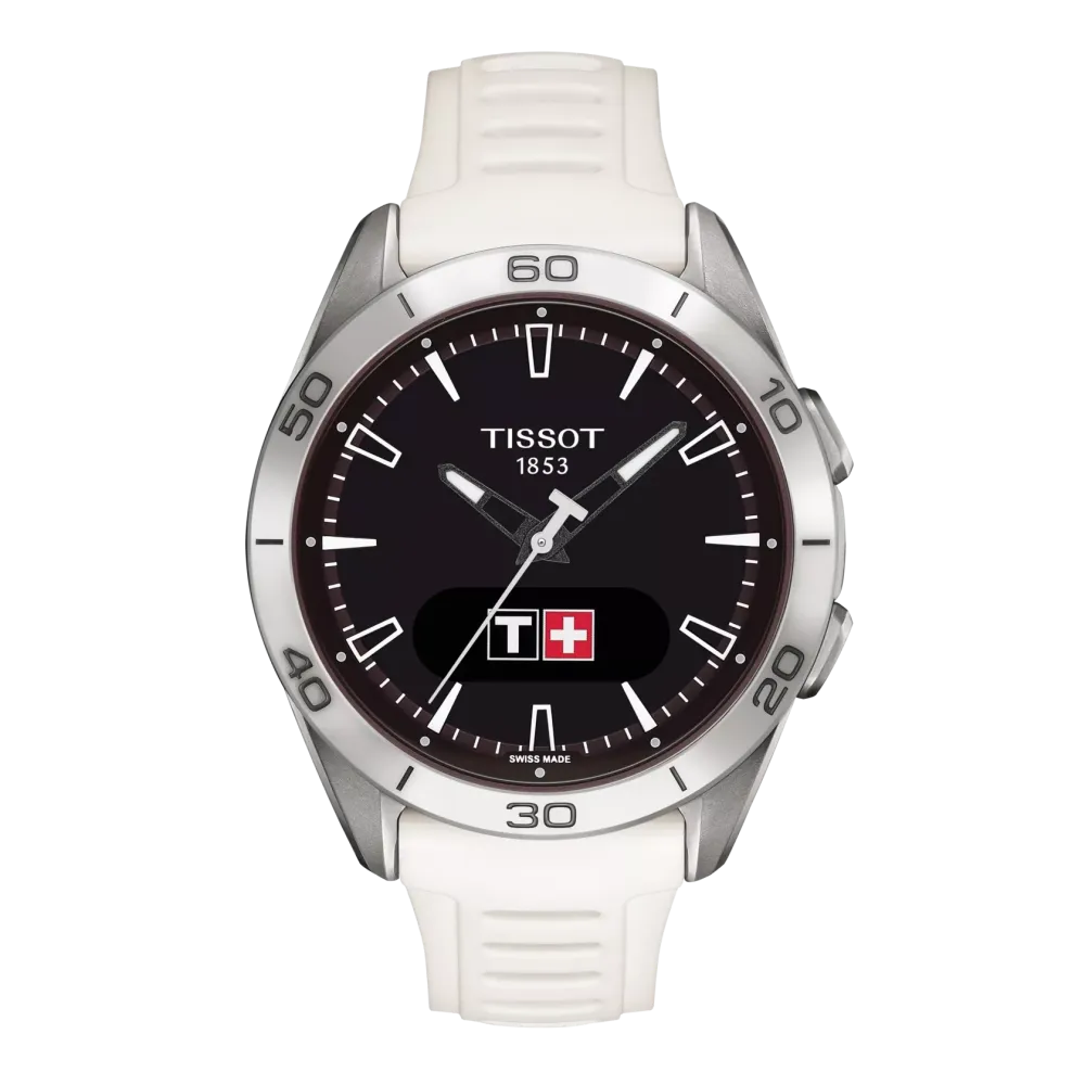 Tissot óra T-Touch Connect Sport 43,75 mm fehér kvarc titán T153.420.47.051.03