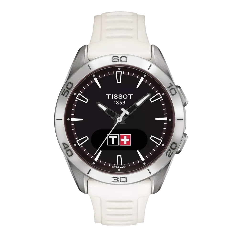 Tissot óra T-Touch Connect Sport 43,75 mm fehér kvarc titán T153.420.47.051.03