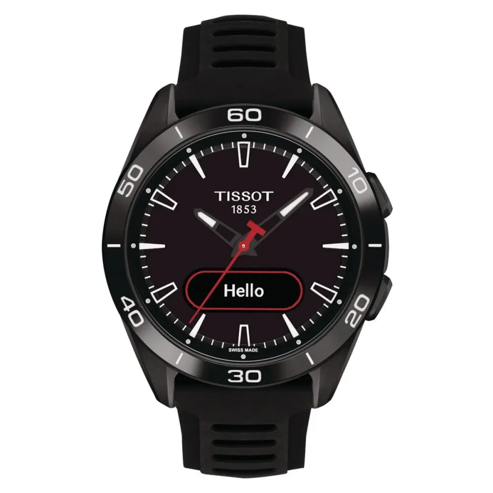 Tissot óra T-Touch Connect Sport 43,75 mm fekete kvarc titán fekete PVD kivitelben T153.420.47.051.04