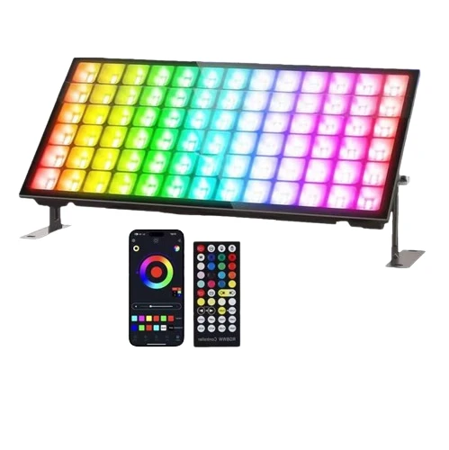 Smart RGBCW LED projektor, Alkalmazás, Beltéri/Kültéri, Vízálló, Internetes telefon vezérlés, Távirányító, Fény programozá...