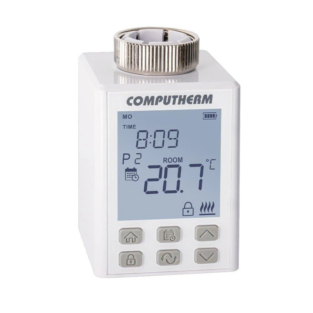 COMPUTHERM Q15 motoros állítómű radiátorszelepekhez, programozható (COMP-Q15)