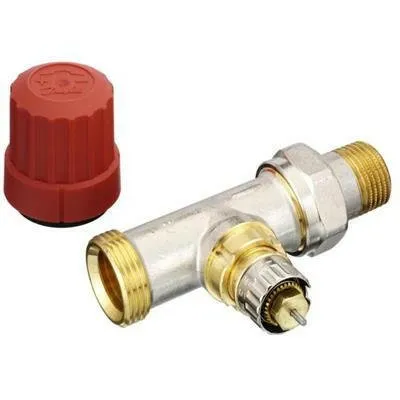 Danfoss RA-N 1/2" radiátor szelep egyenes KM 3/4"