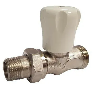 Herz radiátorszelep egyenes GP 1/2"-G3/4" (1553711)