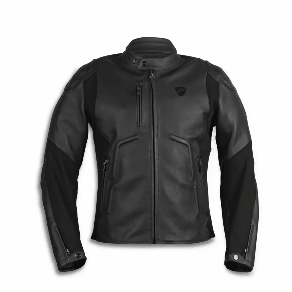 Motoros bőrkabát - Szén Rider C2 44