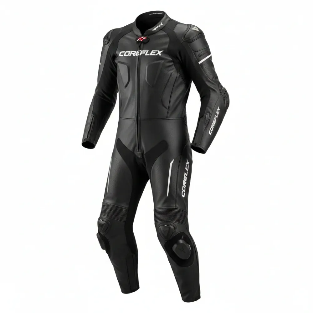 Sport 2 db-os pu bőr motoros öltöny 44