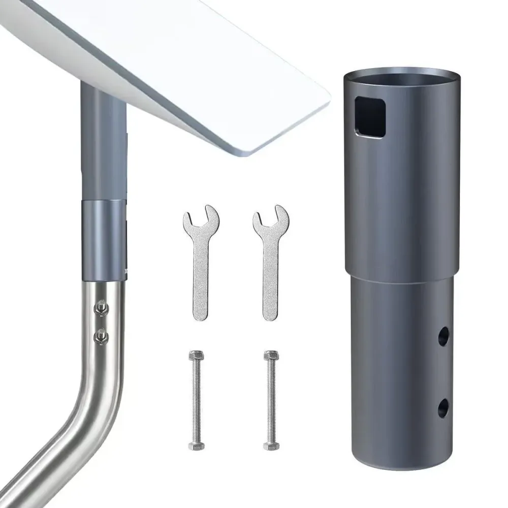 Alumínium csőre szerelhető adapter Starlink Gen 2 parabolaantennához