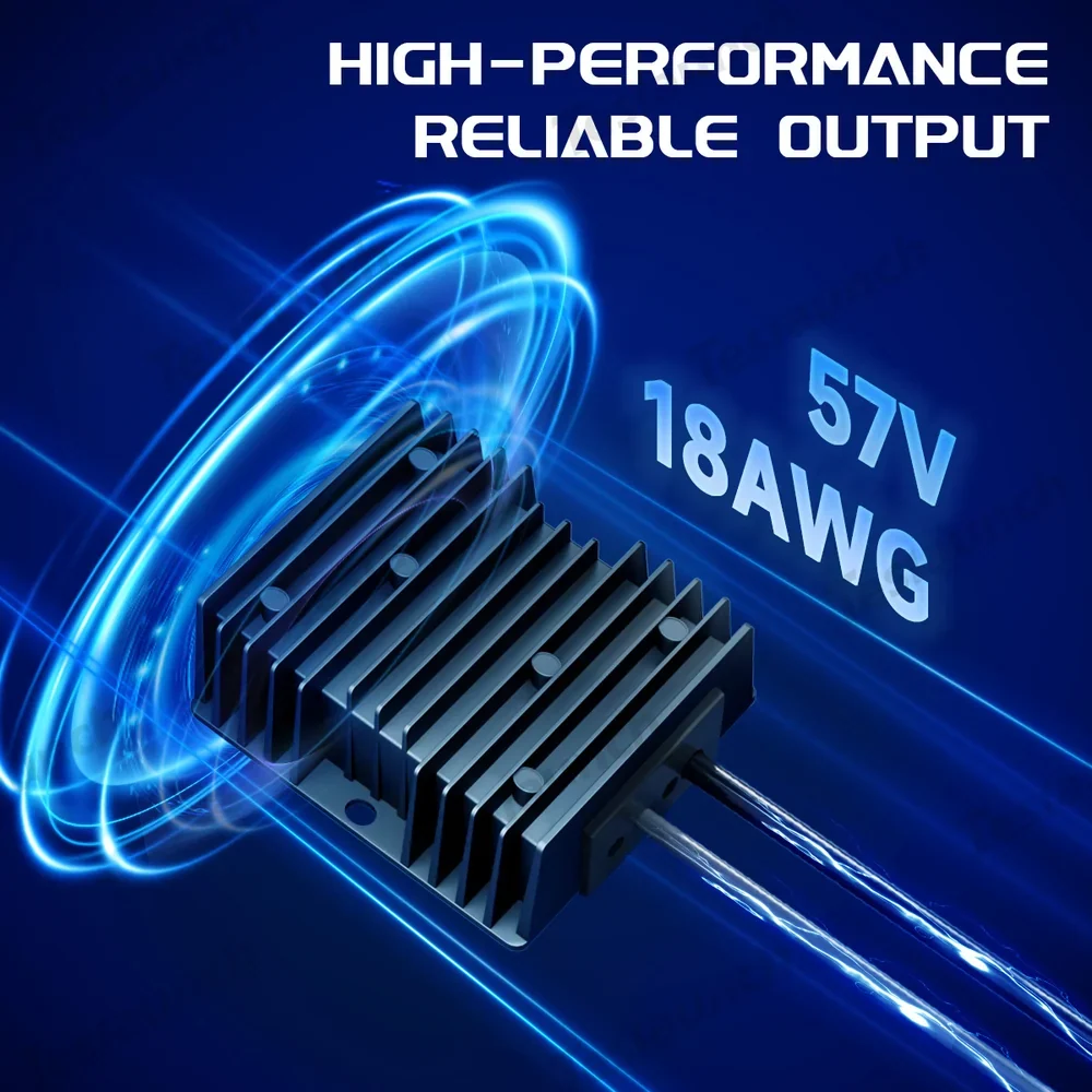 Nagy teljesítményű autós töltőadapter DC csatlakozóval - Starlink Gen 3 kompatibilis, 12V/24V - 57V