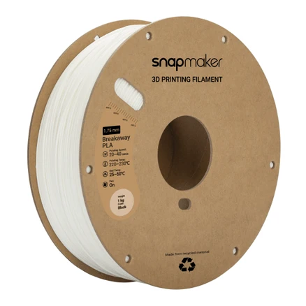 Snapmaker Breakaway támogatás PLA-hoz – 500 g könnyen eltávolítható támasztóanyag