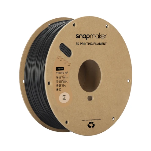 Snapmaker Magas Áramlású TPU95 Fekete 1 kg