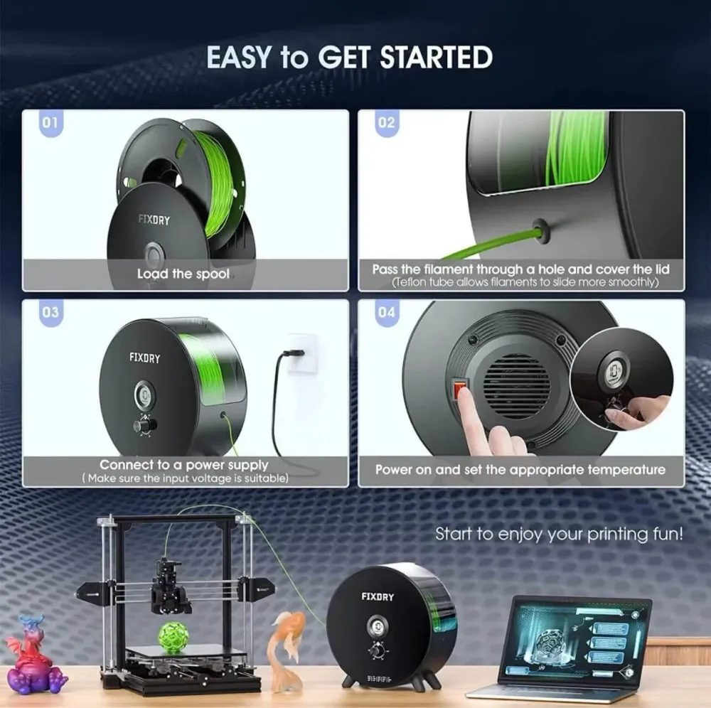 Filament Szárító Trockner Box