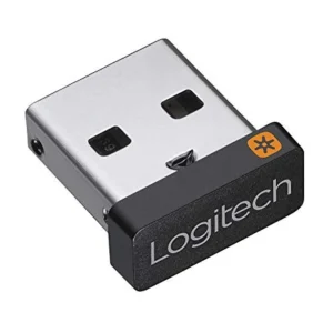 Logitech Unifying USB vevő, vezeték nélküli 2,4 GHz-es kapcsolat, kompatibilis Logitech Unifying egerekkel és billentyűzet...