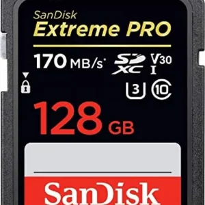 SanDisk Extreme Pro SDXC UHS-I memóriakártya 128 GB (V30, átviteli sebesség 170 MB/s, U3, 4K UHD videók, hőálló) Amazon