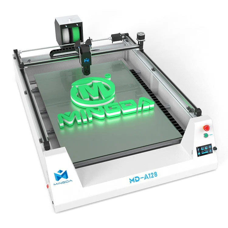 Mingda A128 Kanalbetűk 3D Nyomtató