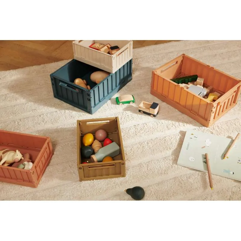 Liewood Weston Opbevaringsboks - Medium - 2-pak - Tuscany Rose