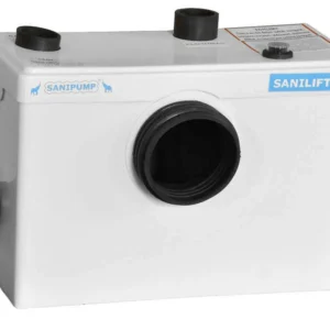 Sanipump Basic WC+2 darálós átemelő WC mögé + 2 csatl.