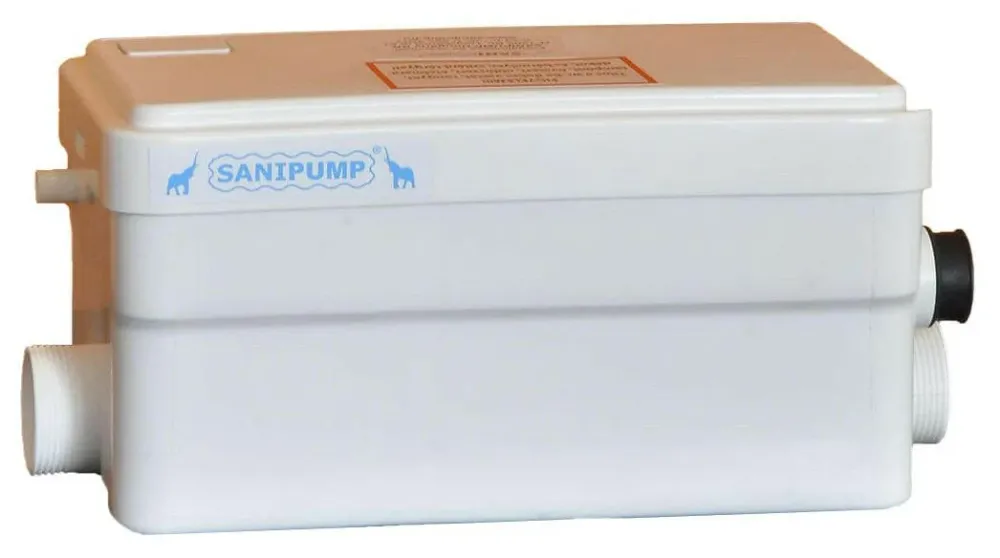 Sanipump Optimum SH-2 átemelő WC csatlak. nélkül, 2 bemenet