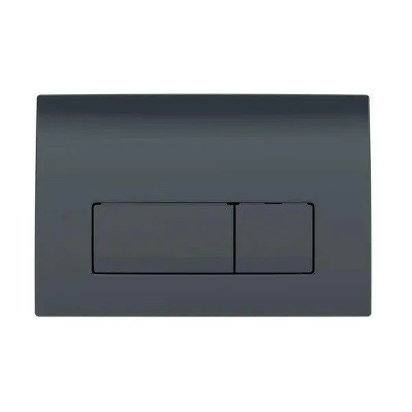 Geberit Delta50 nyomólap fekete RAL9005 új cikk, Delta 51 helyett (115.119.DW.1)