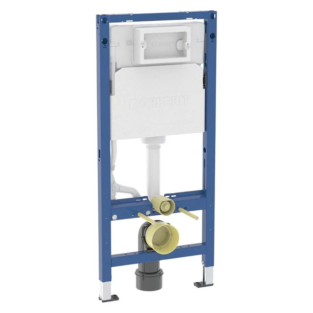 Geberit Duofix Basic fali WC-szerelőelem, 112cm, Delta falsík alatti tartállyal (111.153.00.3)