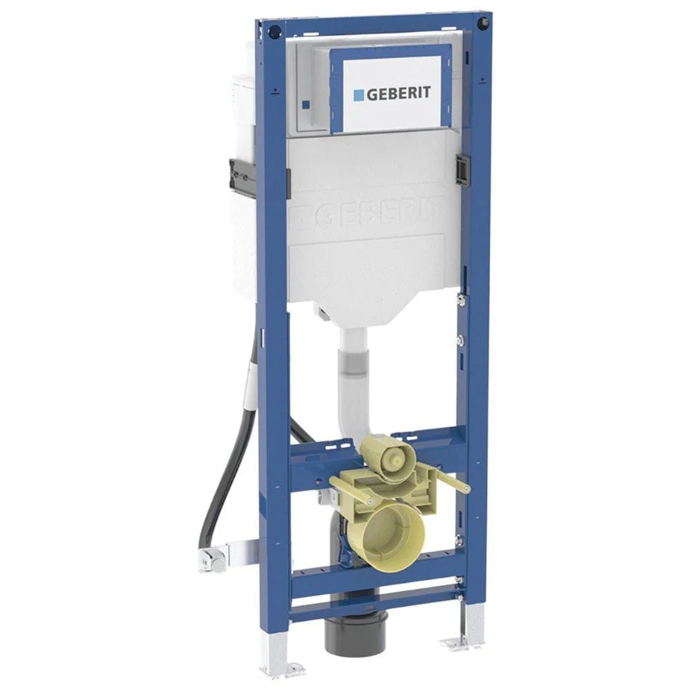 Geberit Duofix WC-tartály 112 cm-es kerettel, Sigma 12 cm-es falsík alatti öblítőtartállyal, akadálymentes kivitel (111.35...