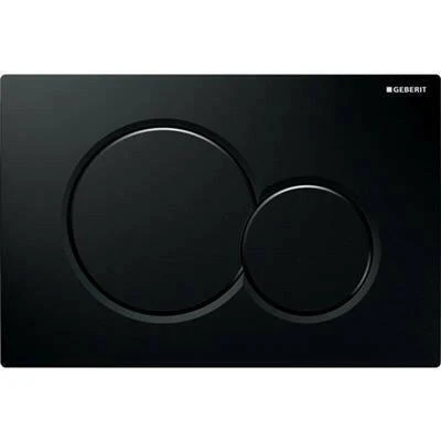 Geberit Sigma01 nyomólap fekete 2 mennyiséges (115.770.DW.5)