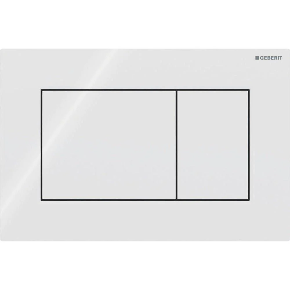 Geberit Sigma01 square nyomólap fehér 2 mennyiséges (115.660.11.1)