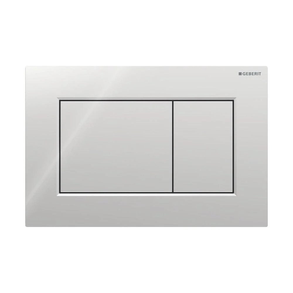 Geberit Sigma01 square nyomólap fényes króm 2 mennyiséges (115.660.21.1)