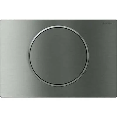 Geberit Sigma10 működtető nyomólap, öblítés/stop szálcsiszolt/fényes/szálcsiszolt rozsdamentes acél (115.758.SN.5)