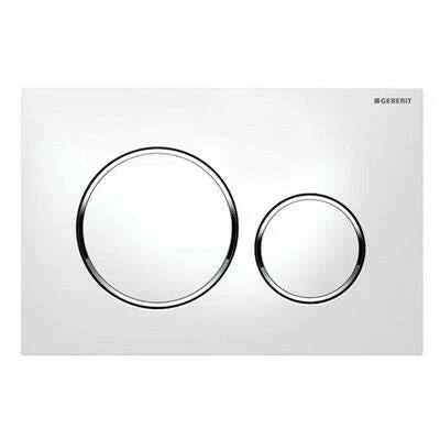 Geberit Sigma20 nyomólap fehér/fényes króm/fehér (115.882.KJ.1)