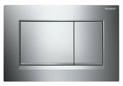 Geberit Sigma30 nyomólap fényes króm/matt króm / fényes króm (115.883.KH.1)
