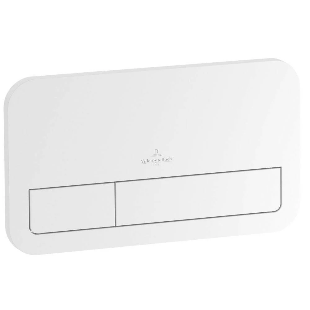 Villeroy&Boch ViConnect nyomólap 200S, Dual flush, fehér (92249068)