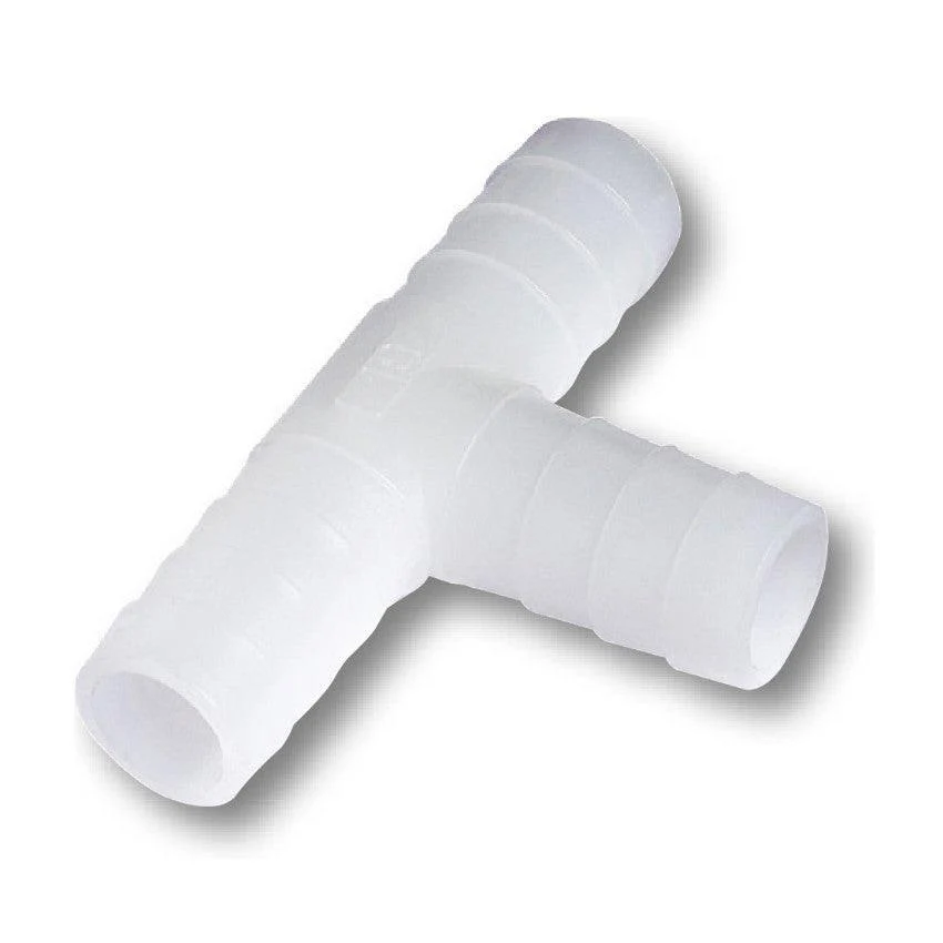Install klíma PVC gégecső D16mm T idom