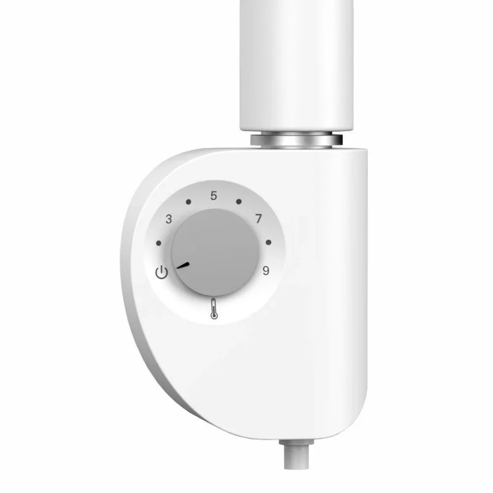 Install CALIDUM PRO Fűtőpatron törölközőszárító radiátorhoz helyiség hőmérséklet szabályzással 900W fehér