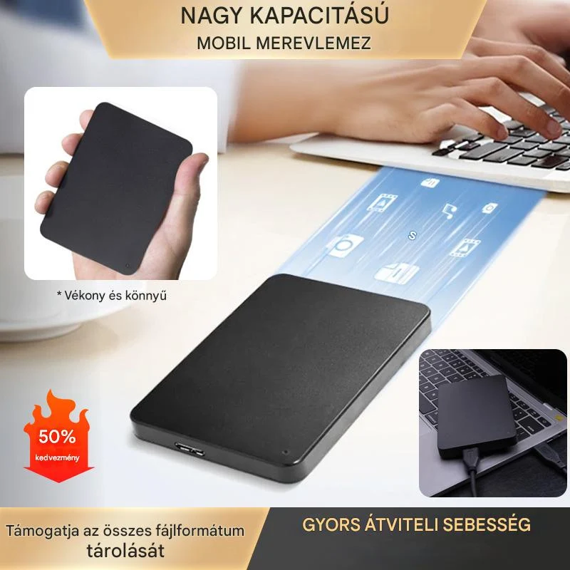 【Utolsó nap 50% kedvezmény】20 TB-os hordozható merevlemez_4245168