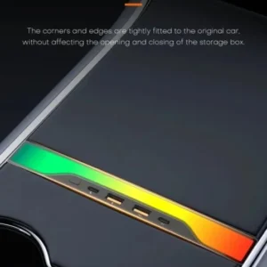4 -ben 1 RGB USB Expansion Hub Tesla 3/Y -hez