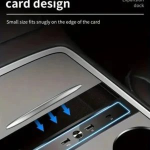 4 az 1 -ben az USB terjeszkedő csomópontja Tesla 3/Y -hez