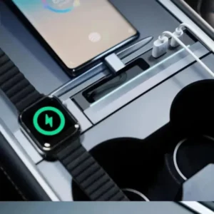 4 Port USB Smart Hub Tesla 3/Y -hez, beleértve az Apple Watch támogatást
