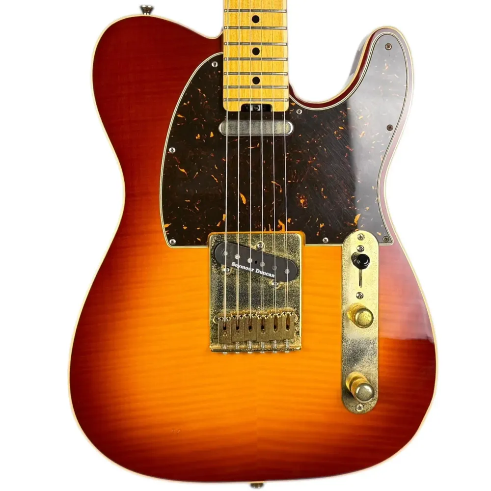 Edwards ESP E-TE-105FM Telecaster 2014 - Cseresznye Sunburst