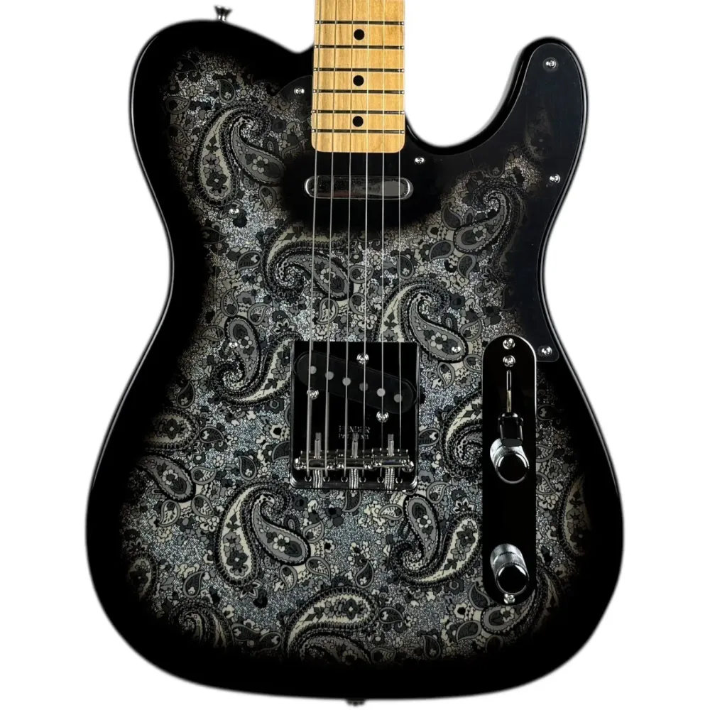 Fender Japan Limited Telecaster 2025 - Fekete Paisley