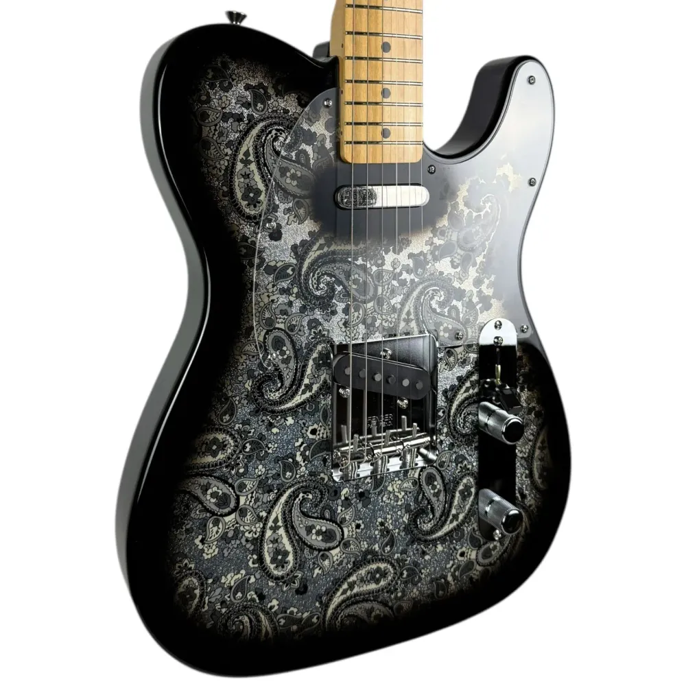 Fender Japan Limited Telecaster 2025 - Fekete Paisley