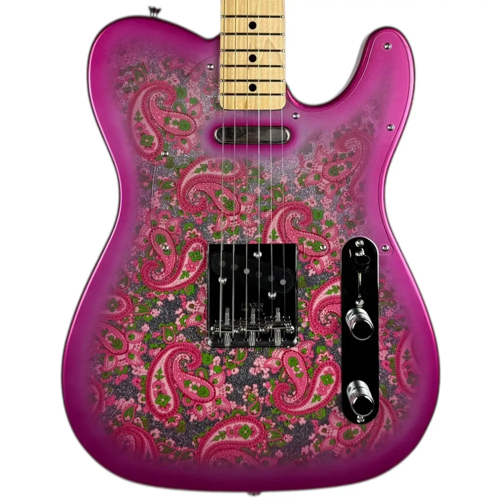 Fender Japan Limited Telecaster 2025 - Rózsaszín Paisley