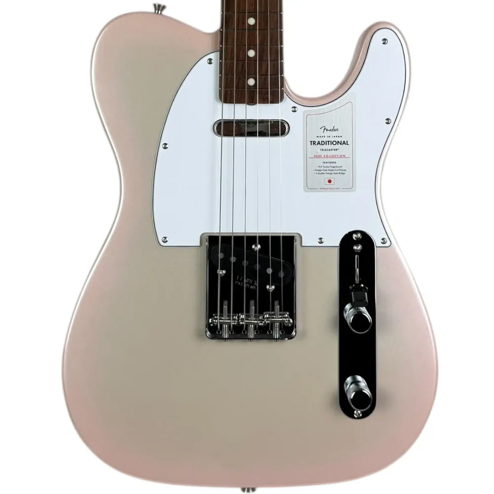 Fender Japan Traditional Collection 60s Telecaster 2025 - Stardust Rózsaszín