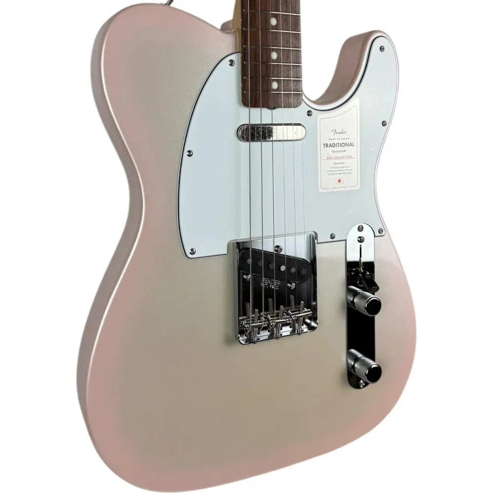 Fender Japan Traditional Collection 60s Telecaster 2025 - Stardust Rózsaszín