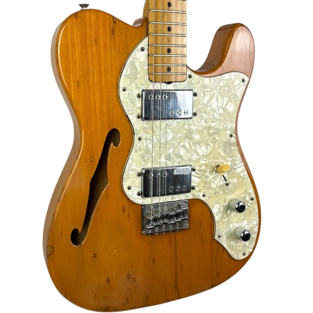 Greco Matsumoku Spacey Sounds Telecaster Thinline 1976 - Természetes