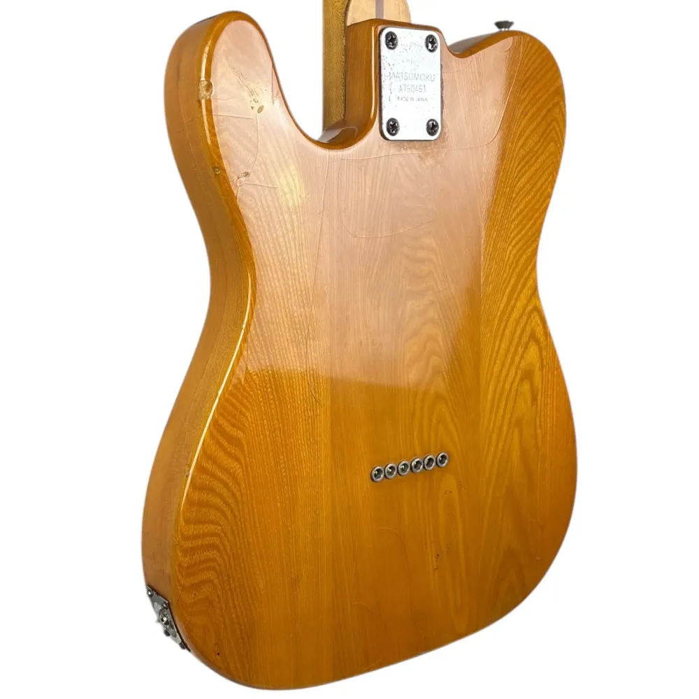 Greco Matsumoku Spacey Sounds Telecaster Thinline 1976 - Természetes